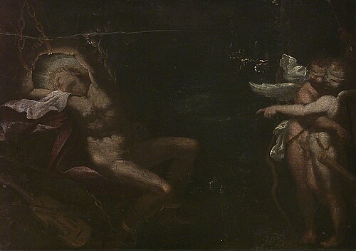 Allegorie (Apoll in den Fesseln Amors), 1600, Pietro Faccini