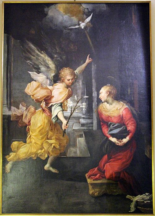 Annunciation, 1599, Pietro Faccini