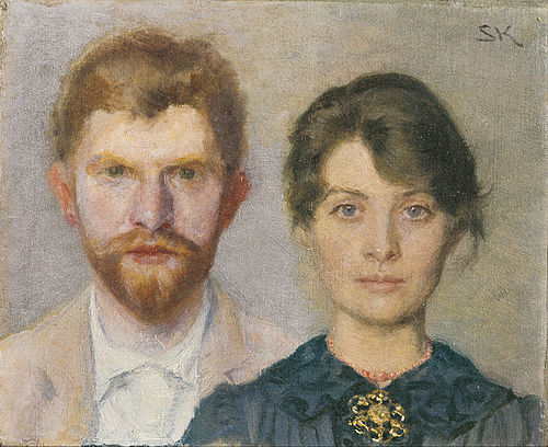 Marie et Peder Severin Krøyer, 1890, Marie Krøyer