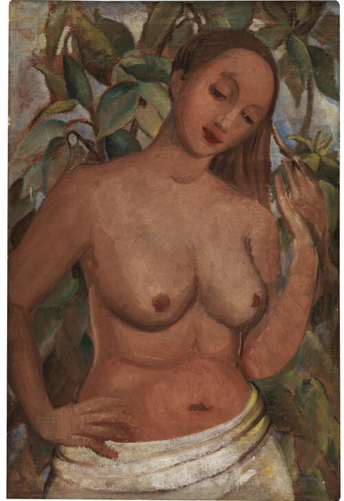 Weiblicher Halbakt, 1930, Anita Rée