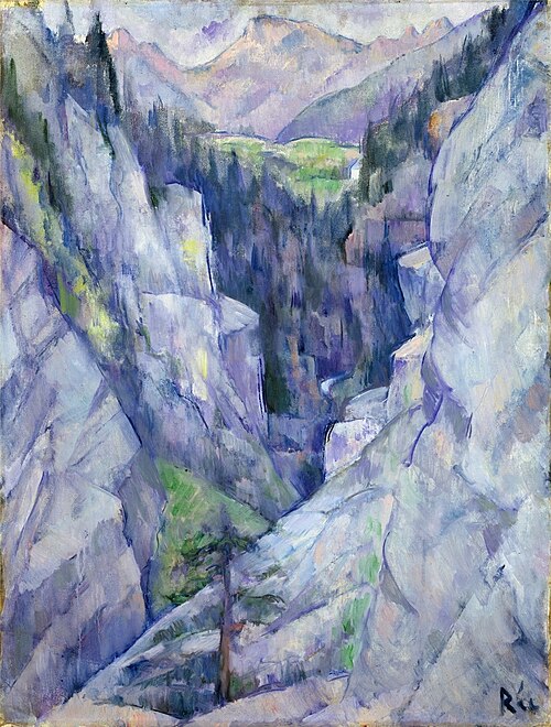 Ravine at Pians, 1921, Anita Rée