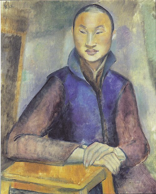 Young Chinese man, 1919, Anita Rée