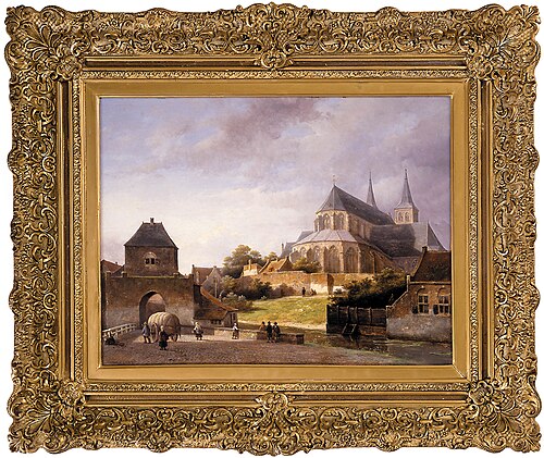 Voormalige Binnen Bergpoort en Bergkerk, 1870, Kaspar Karsen
