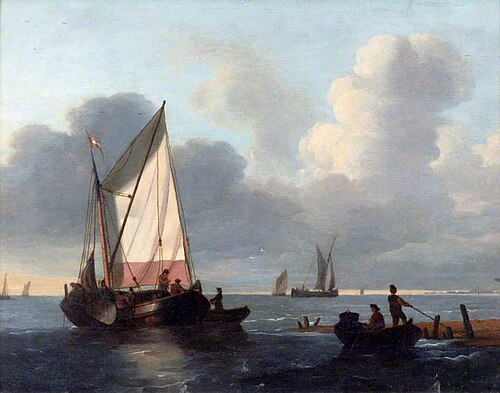 Putting to Sea, 1695, Wigerus Vitringa