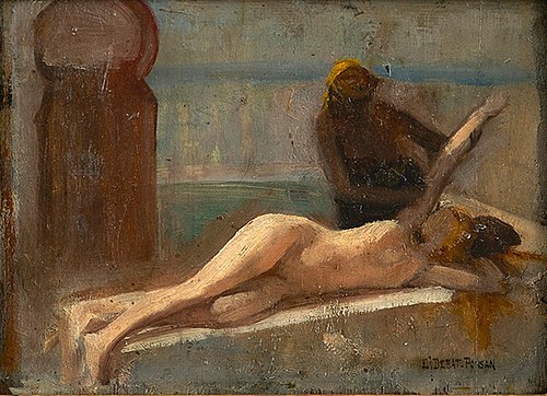Le Massage, , Édouard Debat-Ponsan