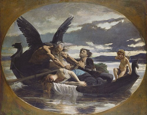 Love Dies in Time, 1878, Édouard Debat-Ponsan