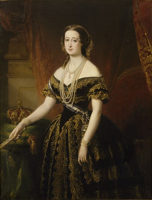 L'Impératrice Eugénie, 1853, Édouard Louis Dubufe