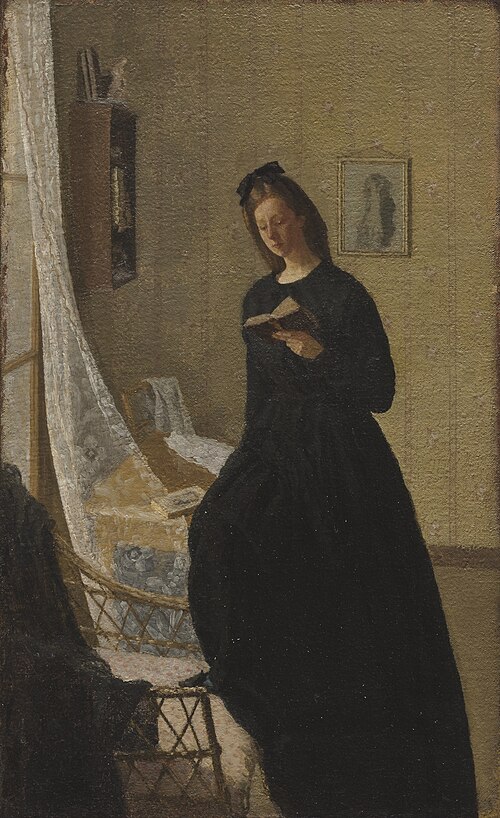Girl Reading at a Window, 1911, Gwen John