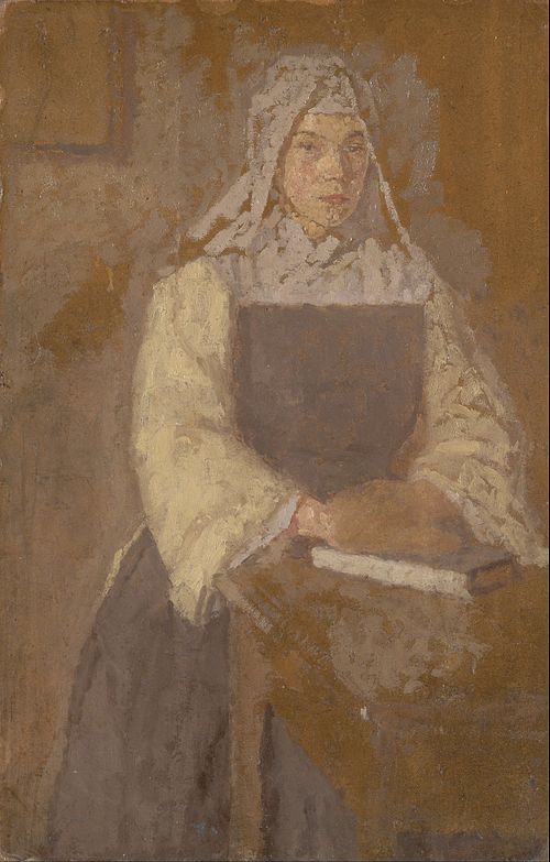 Study of a Nun, 1915, Gwen John