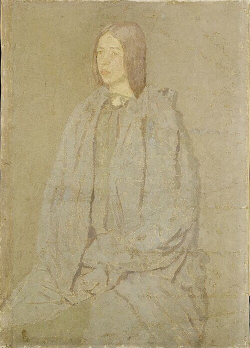 Young Woman in a Grey Cloak, 1922, Gwen John