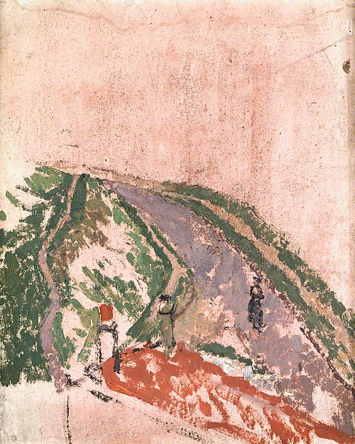 House: View from the Artist's Studio, 1920, Gwen John