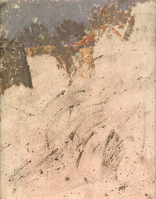 Hut with Sky and Trees: View from the Artist's Studio, 1920, Gwen John