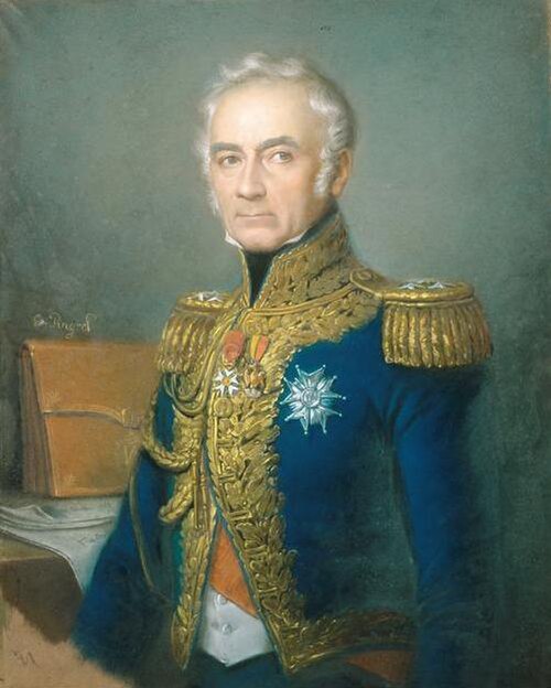 Le général comte C. T. de Montholon (1783-1853), 1840, Édouard Pingret