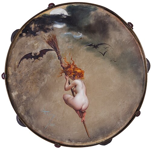 The witch, 1882, Luis Ricardo Falero