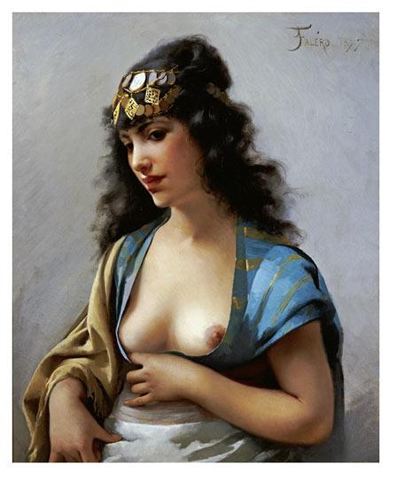 Eastern Beauty, 1896, Luis Ricardo Falero