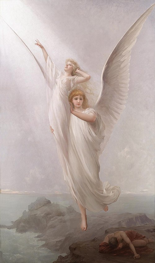 The Human Soul, 1894, Luis Ricardo Falero