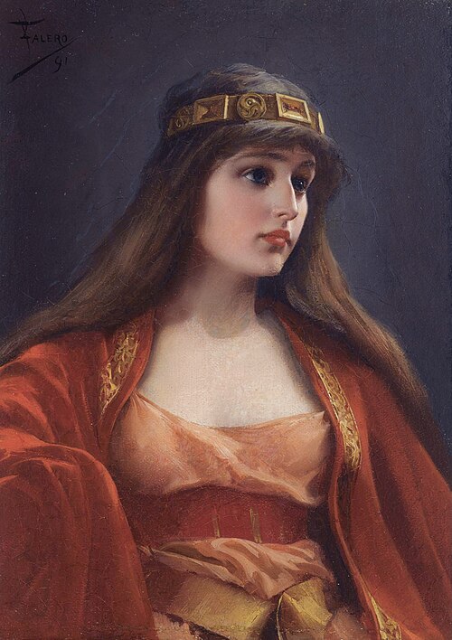 Bedouin Girl, 1891, Luis Ricardo Falero
