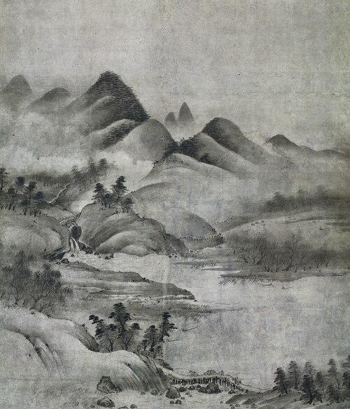 Paysage, 1512, Sōami