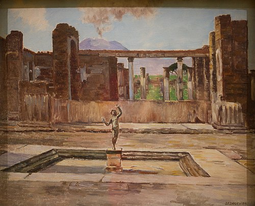 La maison du Faune à Pompéi, , Joseph-Félix Bouchor