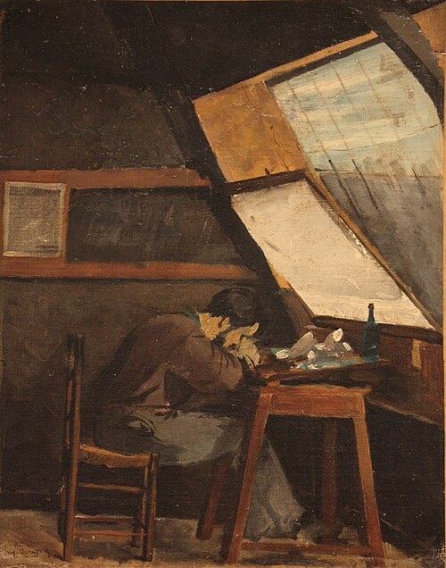 Le Graveur, 2000, Jean-Antoine Injalbert