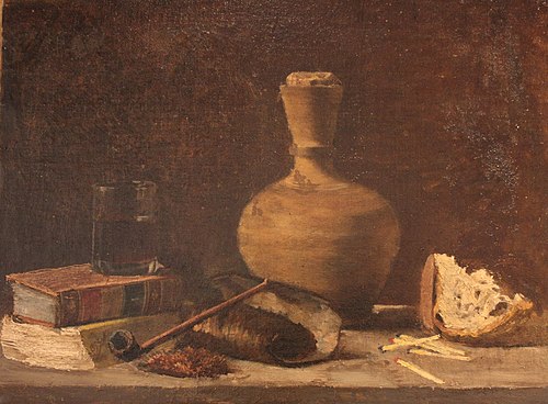 Nature morte à la pipe, 2000, Jean-Antoine Injalbert
