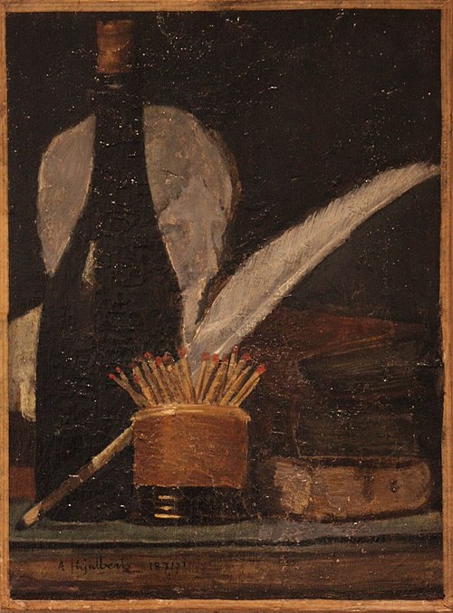 Nature morte aux allumettes, 1871, Jean-Antoine Injalbert