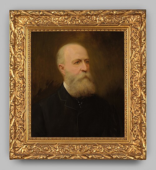 Portrait of Willem Gerard Brantsen (1831-1899), 1887, Jean B. Discart