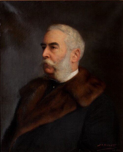 Portrait of Adolf Jacob Carel baron van Pallandt (1838-1920), 1912, Jean B. Discart