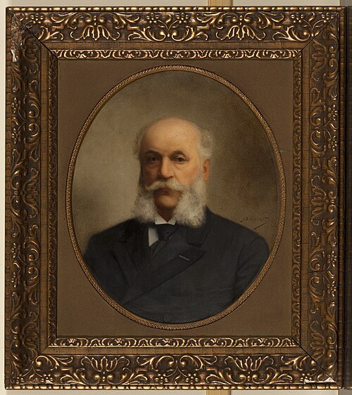Portrait of Adolf Jacob Carel baron van Pallandt (1838-1920), 1910, Jean Discart