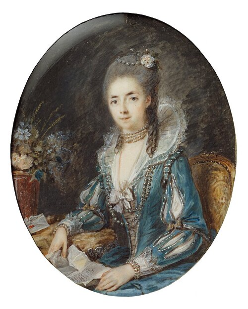 Sophie Jeanne Armande Séptimanie de Vignerod du Plessis, Duchesse de Richelieu, 1740-1773, née Count, 1773, Pierre Adolphe Hall