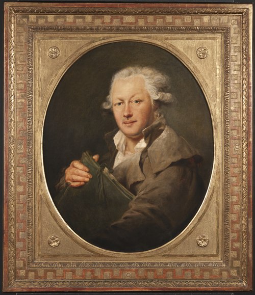 Selfportrait, 1800, Pierre Adolphe Hall