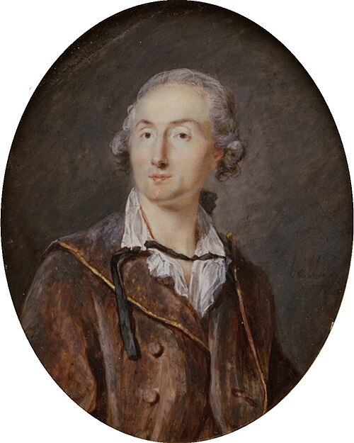 The Painter Louis Joseph Maurice (1730–1820), 1772, Pierre Adolphe Hall