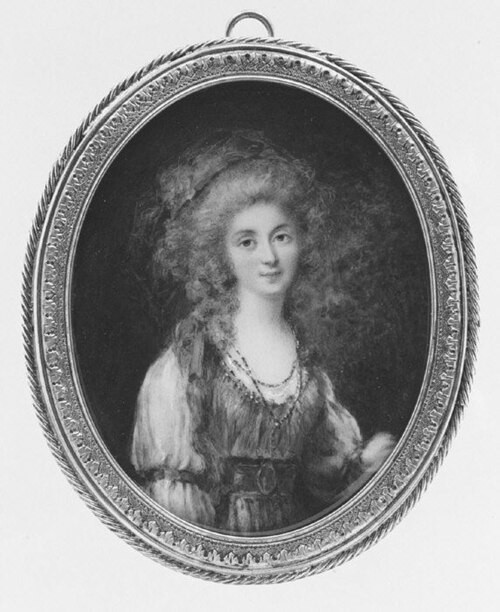 Portrait of a Young Woman, 1790, Pierre Adolphe Hall