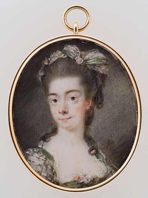 Portrait of a young lady, , Pierre Adolphe Hall