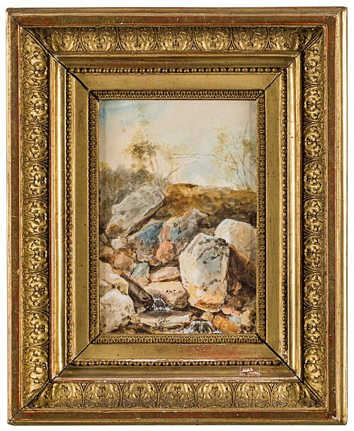 Stony Area from Spa, 1791, Pierre Adolphe Hall