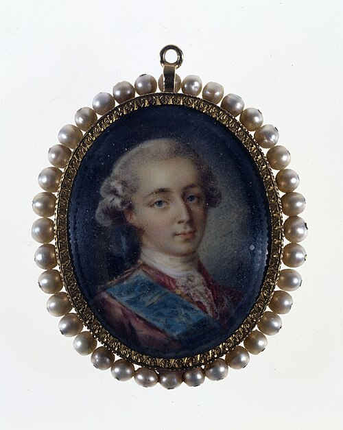 Portrait de Louis-Auguste, dauphin de France, futur Louis XVI, 1769, Pierre Adolphe Hall