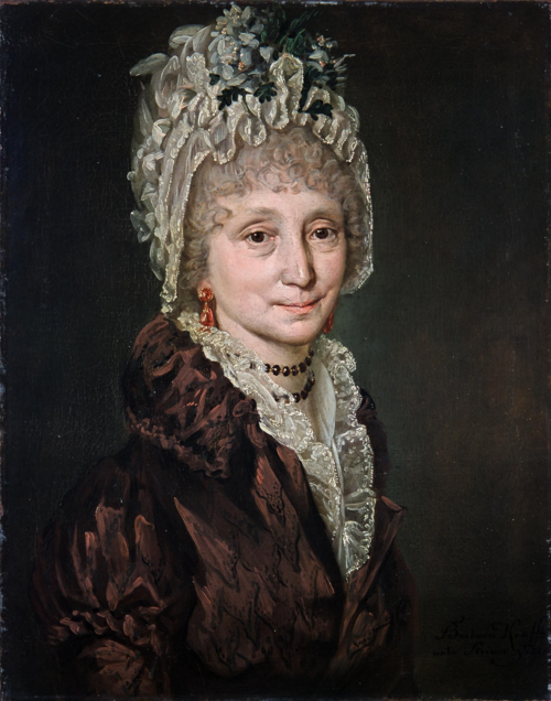 Autoportrait, 1805, Barbara Krafft
