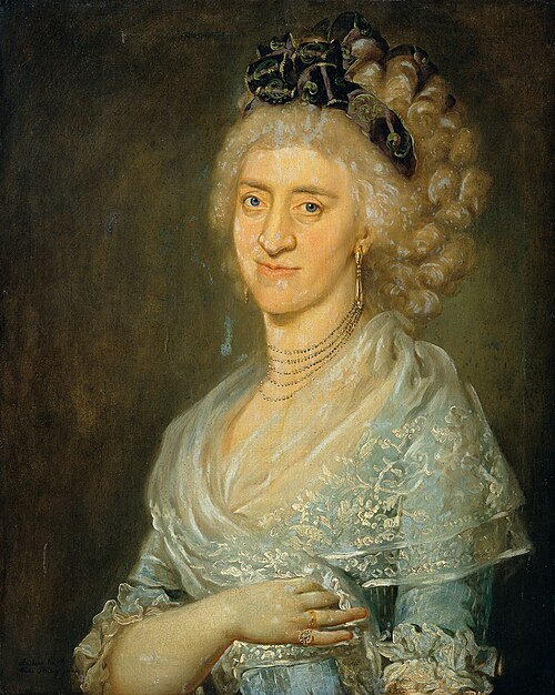 Damenbildnis, 1800, Barbara Krafft