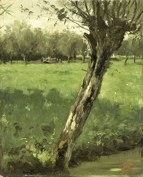 Un Saule, 1888, Geo Poggenbeek