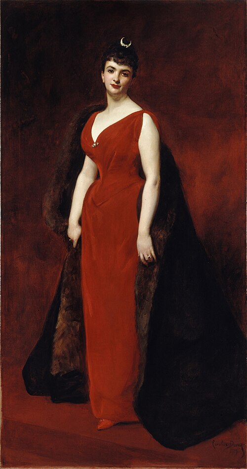 Portrait of Madame Edgard Stern, 1889, Carolus-Duran