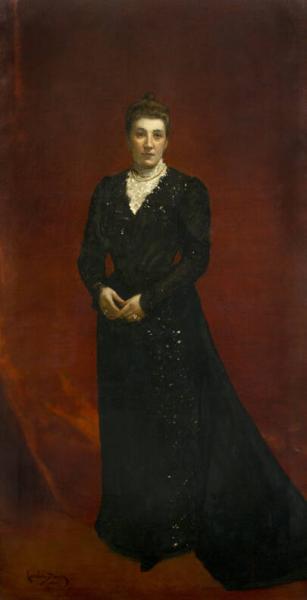Mrs. Leonard Lewisohn (Rosalie Jacobs), 1901, Carolus-Duran