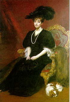 Porträt der Anna Gould (1875-1961), 1900, Carolus-Duran