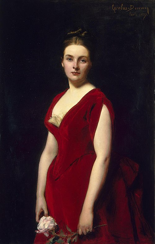 Portrait d'Anna Obolenskaya, 1887, Carolus-Duran