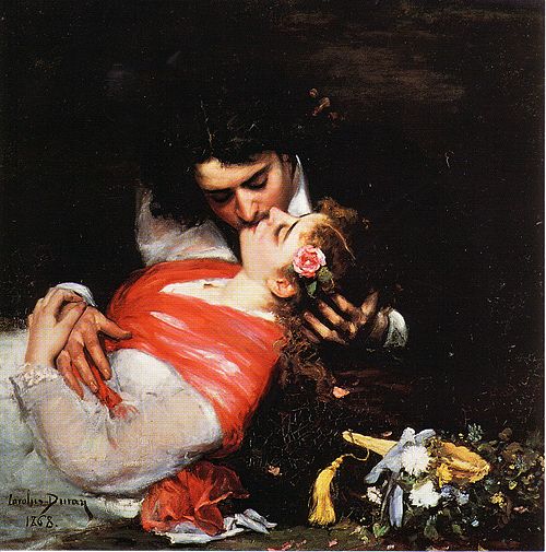 Le baiser, 1868, Carolus-Duran