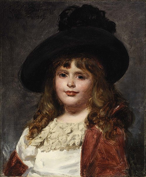 Laura at Seven, 1887, Carolus-Duran
