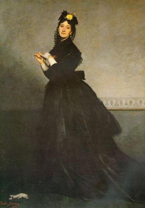 Portrait of Mme*** (Madame Durant), 1869, Carolus-Duran