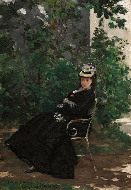 Portrait de Madame Alice Hoschedé, 1875, Carolus-Duran