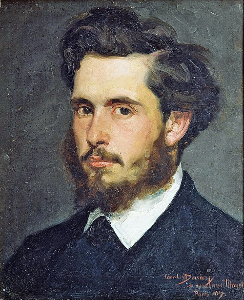Portrait de Claude Monet, 1867, Carolus-Duran