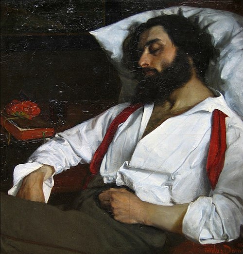 L’homme endormi, 1861, Carolus-Duran
