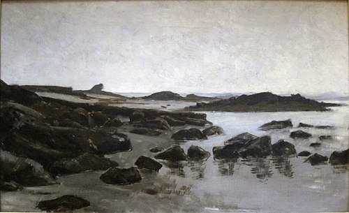 Marée basse à Audresselles, 1869, Carolus-Duran